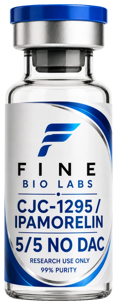 CJC-1295 / Ipamorelin 5/5 (No DAC) research vial